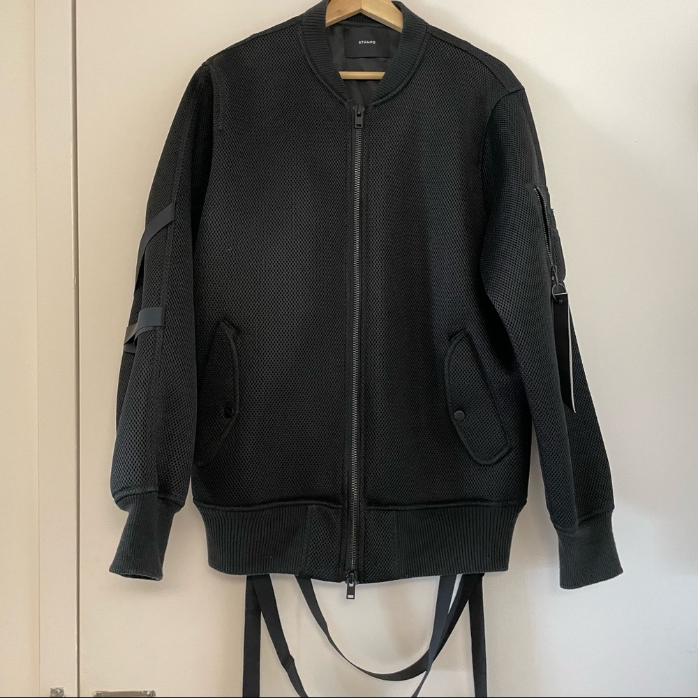 STAMPD bomber jacket black